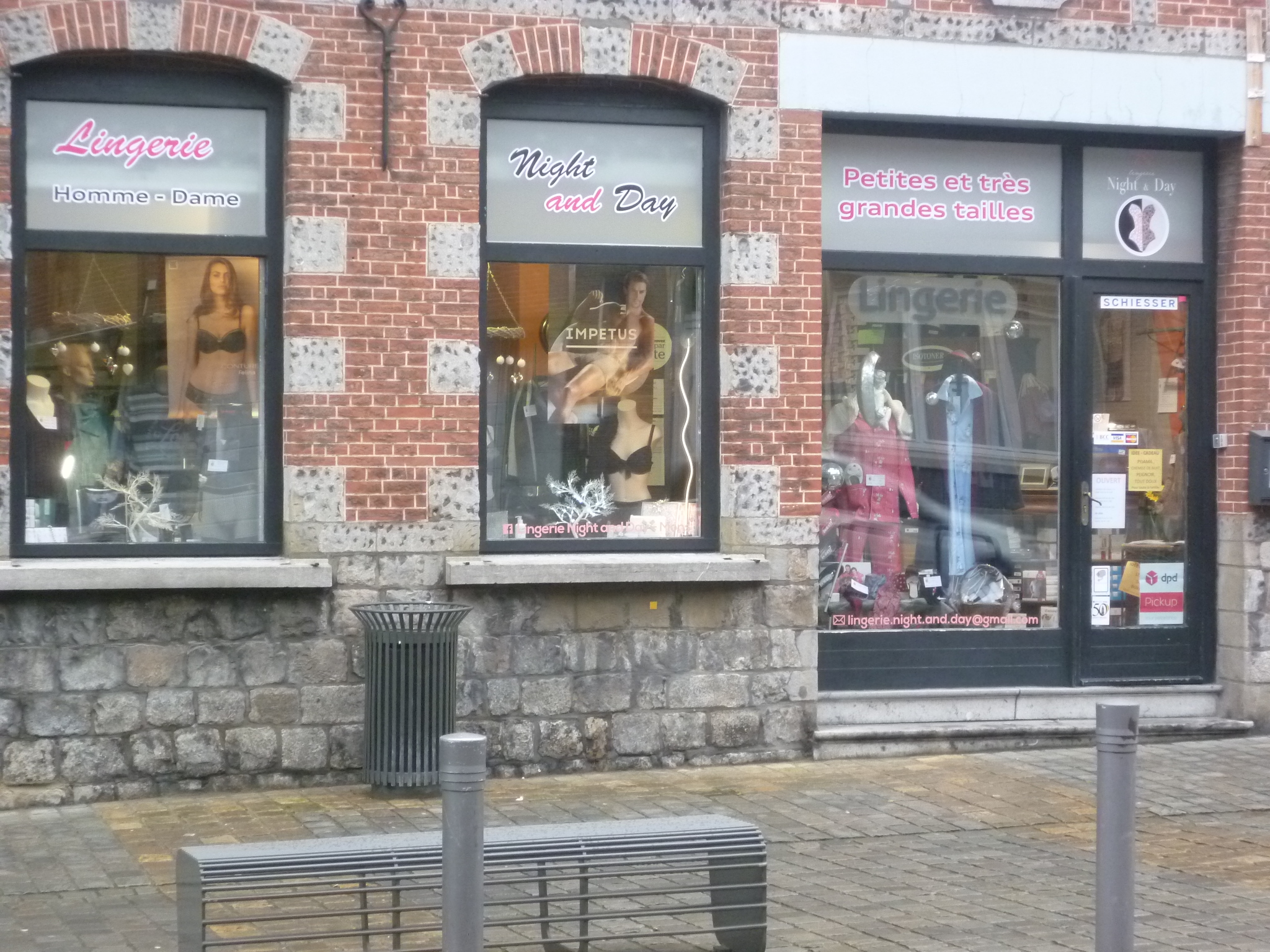 magasin lingerie belgique